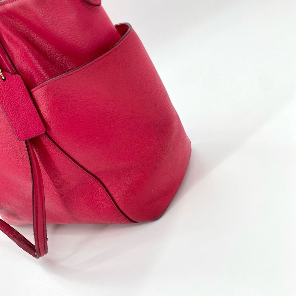 Coach Kacey ‘Fusion Pink’ Full Zip Medium Satchel - Picture 3 of 14